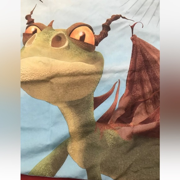 How To Train Your Dragon 1 PILLOW CASE Queen Size 30x20” Bed Throw Cushion Cover - Picture 9 of 10